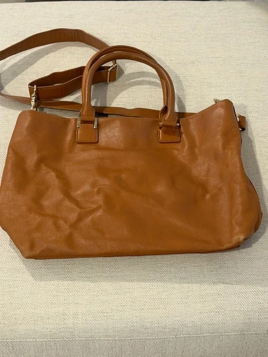 Tory Burch Dena Leather Handbag - Picture 4 of 4